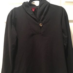Merona Black Sweatshirt SZ S